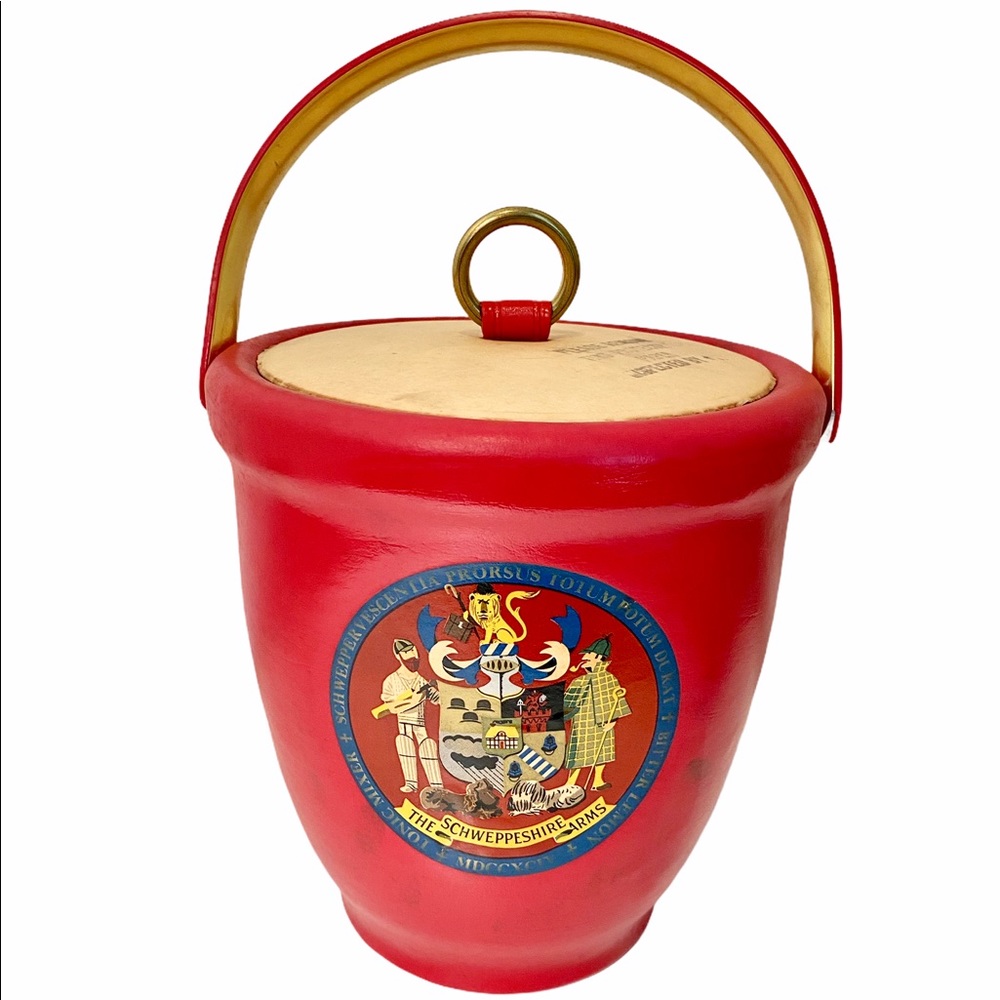 Vintage Schweppes Collectible Ice Bucket
